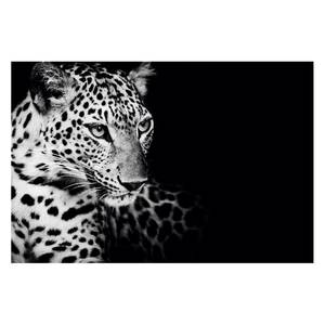 Afbeelding Leopard papier/MDF - zwart