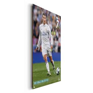 Tableau déco Cristiano Ronaldo 15/16 II Papier / MDF - Multicolore