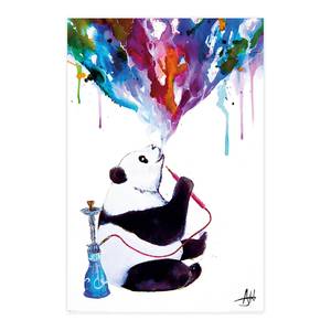Tableau déco Panda von Marc Allante Papier / MDF - Multicolore