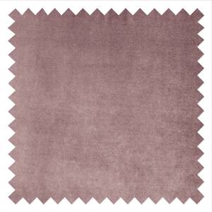 Letto imbottito Limmer Tessuto effetto velluto - Mauve - 140 x 200cm