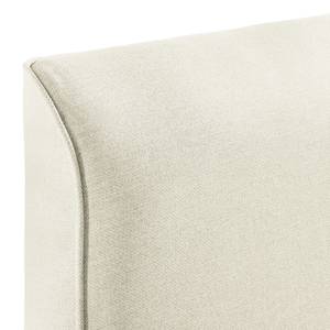 Gestoffeerd bed Eden Hill Geweven stof - Beige - 140 x 200cm