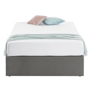 Gestoffeerd bed EL Ancor Geweven stof - Grijs - 160 x 200cm