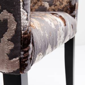 Chaise à accoudoirs Mode Sublime Marron - Textile - 60 x 87 x 70 cm