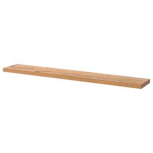 Wandplank Tenabo fineer van echt hout - knoestig eikenhout - Breedte: 120 cm