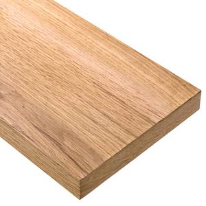 Wandplank Tenabo fineer van echt hout - knoestig eikenhout - Breedte: 120 cm