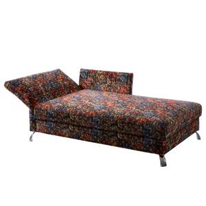 Chaise longue Hillarys IV fluweel - Breedte: 101 cm - Armleuning vooraanzicht links