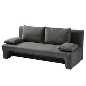 Schlafsofa Fleron II Antiklederlook - Grau