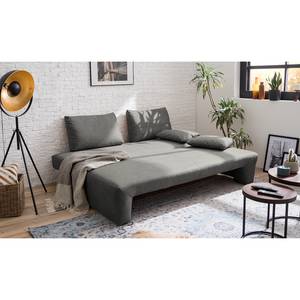 Schlafsofa Fleron II Antiklederlook - Grau