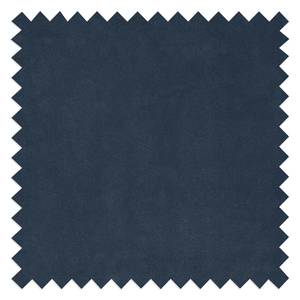 Schlafsofa Teresina Samt - Marineblau - Breite: 192 cm - Ausrichtung rechts
