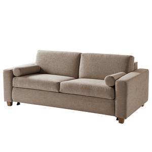 Schlafsofa Lierde II Webstoff - Cappuccino - Breite: 202 cm