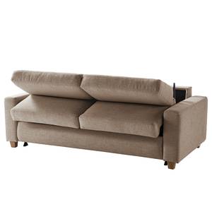 Schlafsofa Lierde II Webstoff - Cappuccino - Breite: 202 cm