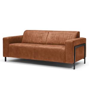 Sofa Underwood (2,5-Sitzer) Antiklederlook - Cognac