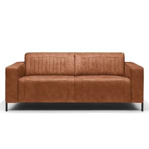 Sofa Underwood (2,5-Sitzer) Antiklederlook - Cognac