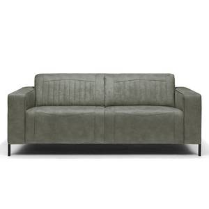 Sofa Underwood (2,5-Sitzer) Antiklederlook - Grau