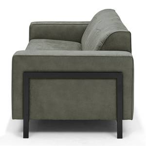 Sofa Underwood (2,5-Sitzer) Antiklederlook - Grau