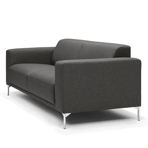 Sofa Stunz (2,5-Sitzer) Webstoff - Schwarz