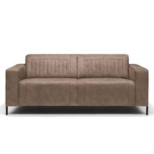 Sofa Underwood (2,5-Sitzer) Antiklederlook - Muskat