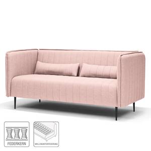 Sofa Gatton (3-Sitzer) Webstoff - Babyrosa