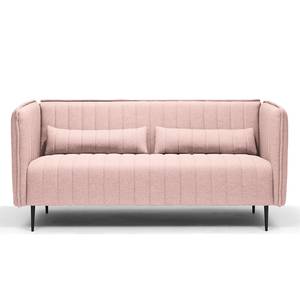 Sofa Gatton (3-Sitzer) Webstoff - Babyrosa