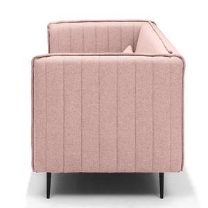 Sofa Gatton (3-Sitzer) Webstoff - Babyrosa