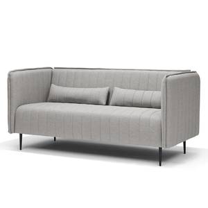 Sofa Gatton (3-Sitzer) Webstoff - Grau