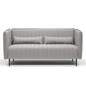 Sofa Gatton (3-Sitzer) Webstoff - Grau