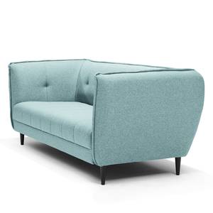 Sofa Muno (3-Sitzer) Webstoff - Eisblau