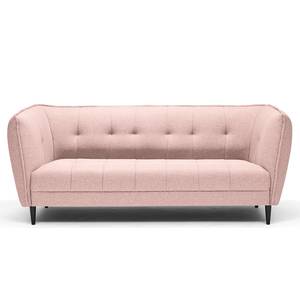 Sofa Muno (3-Sitzer) Webstoff - Babyrosa