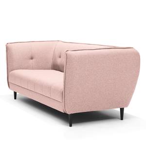 Sofa Muno (3-Sitzer) Webstoff - Babyrosa