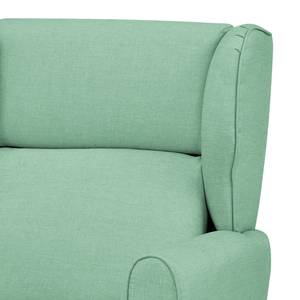 Fauteuil bergère Boddin Tissu - Tissu Nims: Gris menthe