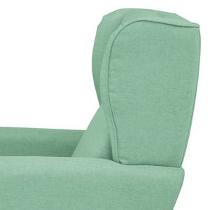 Fauteuil bergère Boddin Tissu - Tissu Nims: Gris menthe