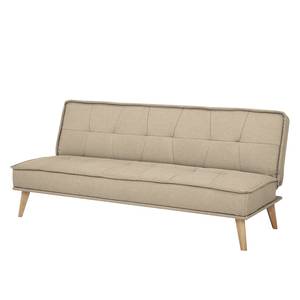 Canapé convertible Tournon Tissu - Beige