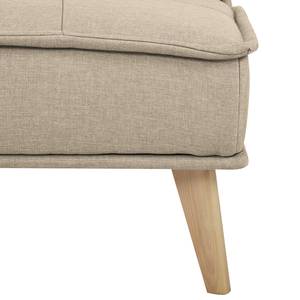 Canapé convertible Tournon Tissu - Beige