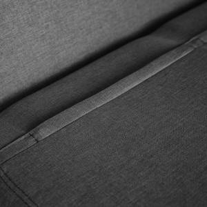 Poltrona letto ELANDS Tessuto - Tessuto Nims: grigio scuro - Faggio chiara