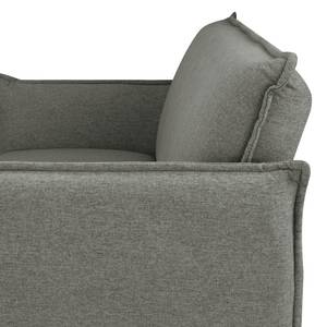 Divano letto Statesville II Tessuto - Grigio scuro