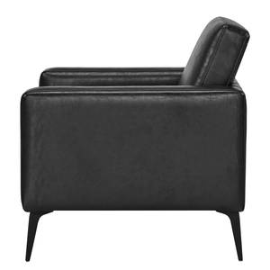 Fauteuil Crove Imitation cuir - Noir