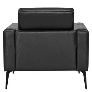 Fauteuil Crove Imitation cuir - Noir