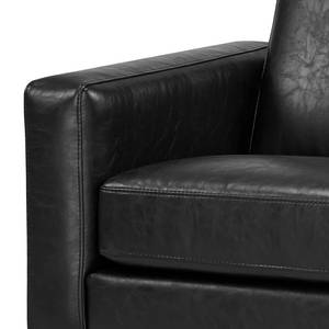 Fauteuil Crove Imitation cuir - Noir