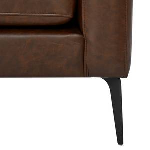 Fauteuil Crove kunstleer - Bruin