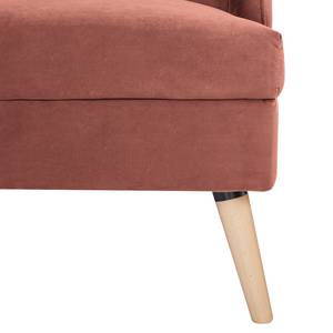 Fauteuil Buxin I fluweel - Mauve