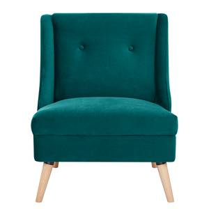 Fauteuil Buxin I Velours - Turquoise