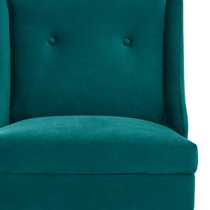 Fauteuil Buxin I Velours - Turquoise