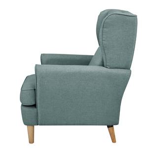 Fauteuil bergère Boddin Tissu - Tissu Nims: Bleu gris