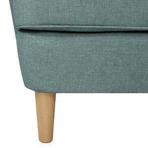 Fauteuil bergère Boddin Tissu - Tissu Nims: Bleu gris