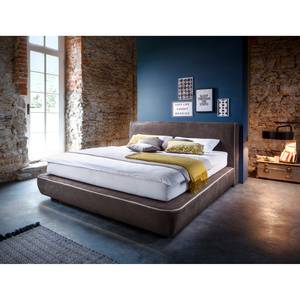 Boxspring Cosy geweven stof - Espressokleurig - H2 zacht