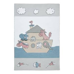 Kindervloerkleed Cozy Arc geweven stof - vintage wit - 100 x 160 cm