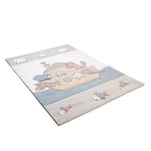 Kindervloerkleed Cozy Arc geweven stof - vintage wit - 100 x 160 cm