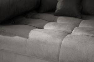 Big-Sofa Naomi Samt Onoli: Rauchgrau