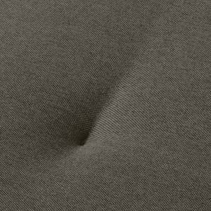 Canapé d’angle Forster I Tissu - Gris foncé - Méridienne longue à droite (vue de face)