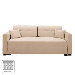 Schlafsofa Minlaton I Samt - Beige